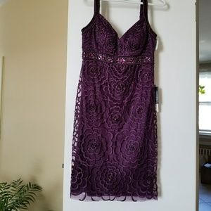 Sue Wong mini embroidered dress